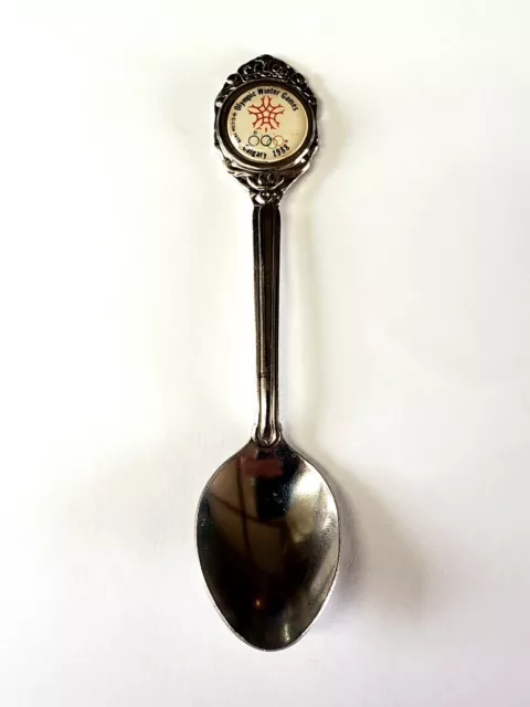 Vintage "Olympic Winter Games Calgary 1988" Collectible Souvenir Spoon