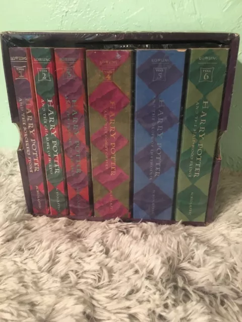 Harry Potter books 1-6 Scholastic and Bloomsbury