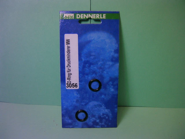 ECSiNG CO2 Dichtungs-O-Ringe 20 Stück - Für Dennerle MW-Regler 17x2,5mm