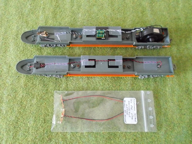 Châssis + Moteur LIMA Italie HO - TGV Duplex N°220 - Échelle 1/87 - Occasion