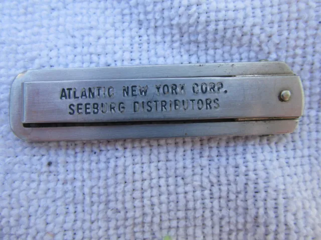 Vintage Atlantic NY Corp Seeburg Distributors Promotional Advertising Knife