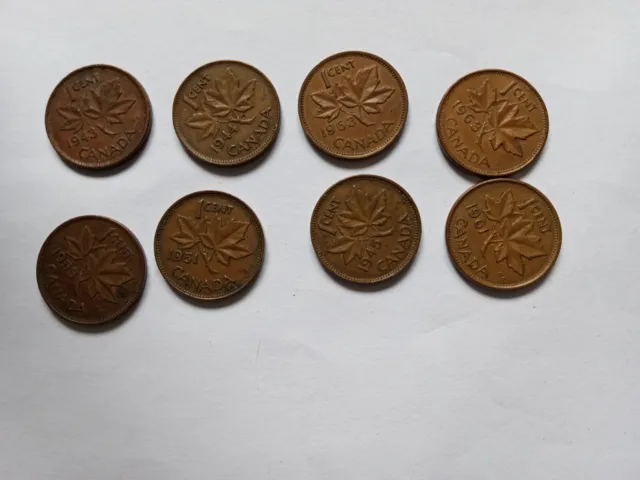 Coin - Canada - 1 cent 1980-1981 PCGS MS 63 RD - Mint error blockage  reverse - Thomas Numismatics