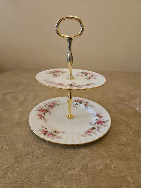 Royal Albert Lavender Rose Cake Stand