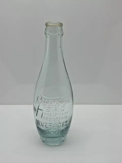 Vintage Providence RI Soda Bottle Turks Head Beverages Rhode Island