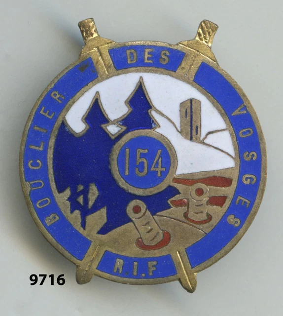 Insigne Militaire 23e Régiment D’Infanterie 1658/1745 – Fontenoy – Alsace – Bartholdi