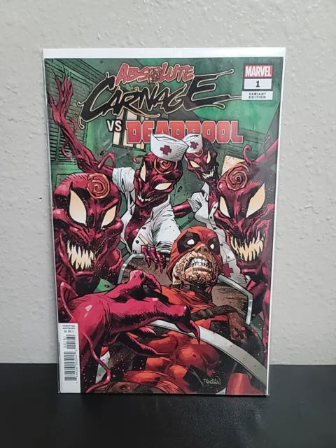 Absolute Carnage Vs Deadpool #1 Panosian Variant Marvel Comics Comic Book 1 🔥