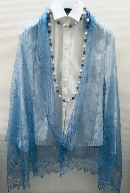 Cadeau de Noel Châle d Orenbourg Echarpe, Scarves, Etole de