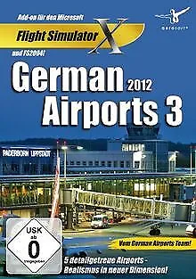 Flight Simulator X - German Airports 3-2012 (AddOn) b... | Game | condition good