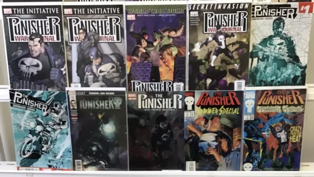 Marvel/Max Comics Punisher Comic Book Lot Of 25 3