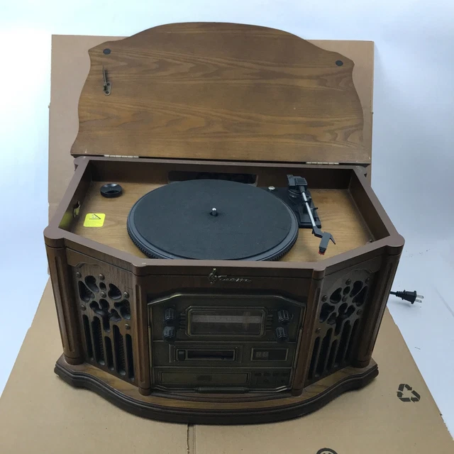 RETRO EMERSON MODEL No NR303TT Am/Fm Stereo Cassette CD Record Player