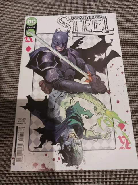 Dark Knights of Steel #10 2023 Unread Dan Mora Main Cover DC Comic Book