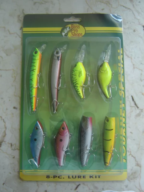 BASS PRO SHOPS Fishing Lures lot of 3 Tourney Special Lazer Eye