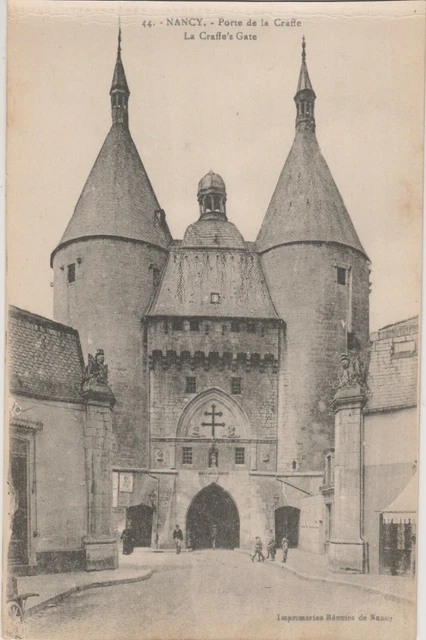 La Craffe's Gate "Porte de la Craffe" in Nancy, France (Carte Postale)