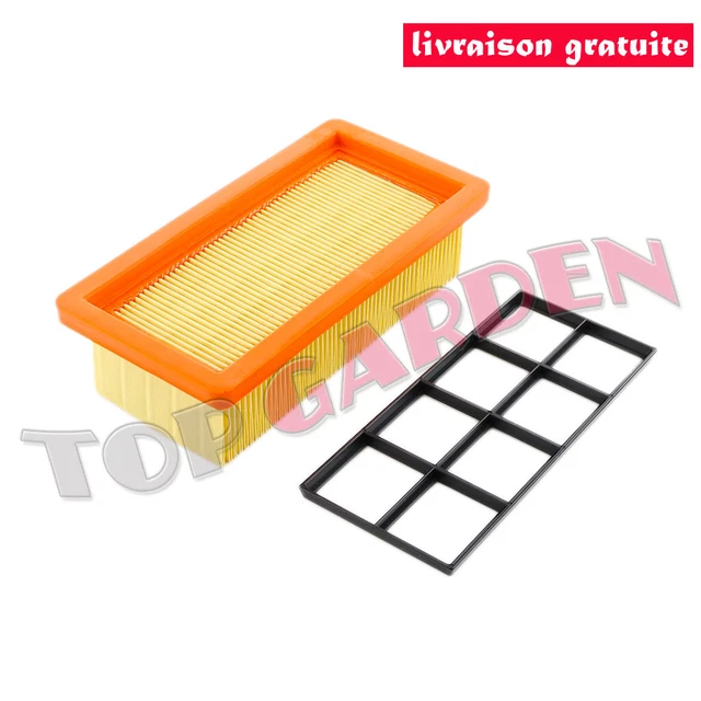 Filtre Plissé Plat Pour Aspirateur Kärcher ProNT 400, Radius 28, NT 611, Etc. - Marque Vhbw, Neuf