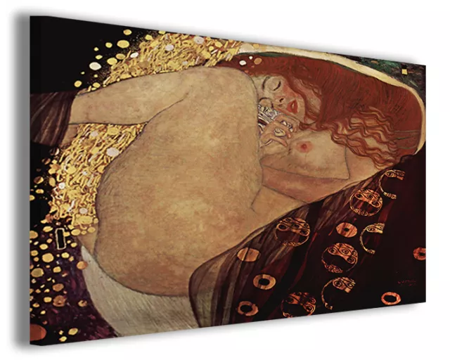 Quadro moderno Gustav Klimt vol VII stampa su tela canvas pittori famosi