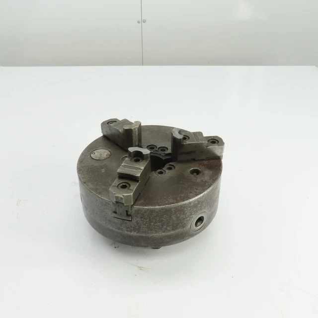 10238D6 10" Self Centering Lathe Scroll Chuck 3 Jaw 2" Thru Hole Camlock Mount