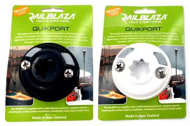 Railblaza QuikPort Halterung Außenhaut Montage Set Grundplatte Starport Basis