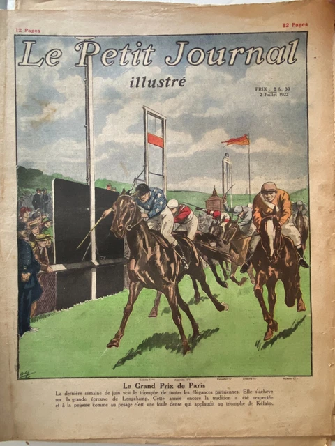 Le Petit Journal N°240 De 1895 – Grand Prix De Paris Et Expulsion Des Zoniers