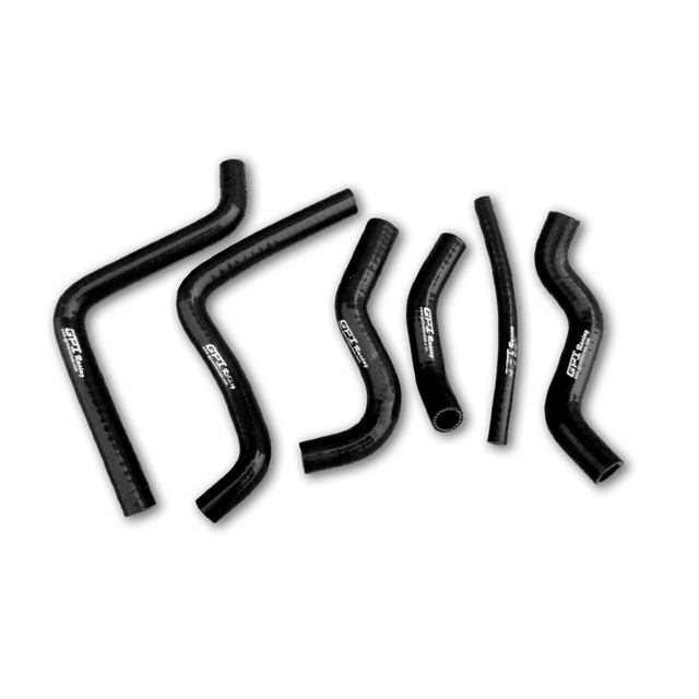 Silicone Radiator Hose 2000-2002 for HONDA CR125 CR125R 2000 2001 02 5PCS BLACK