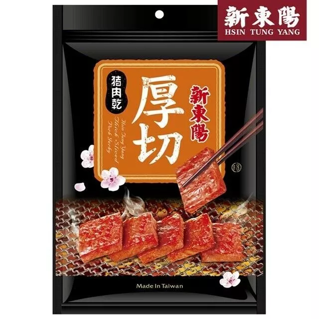 新東陽厚切豬肉乾 Hsin Tung Yang Thick Sliced Pork Jerky Snacks 200g