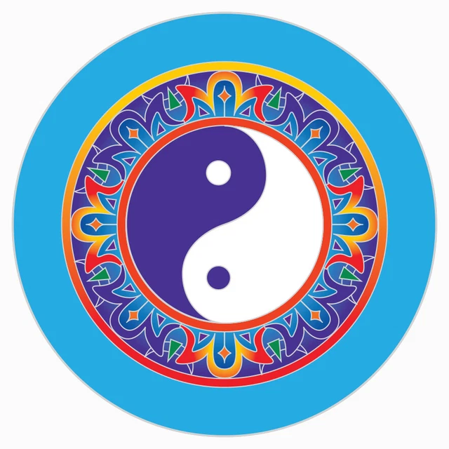 Yin Yang Magnete 6cm per Metallo Superfici Equilibrio E Arrivando Insieme