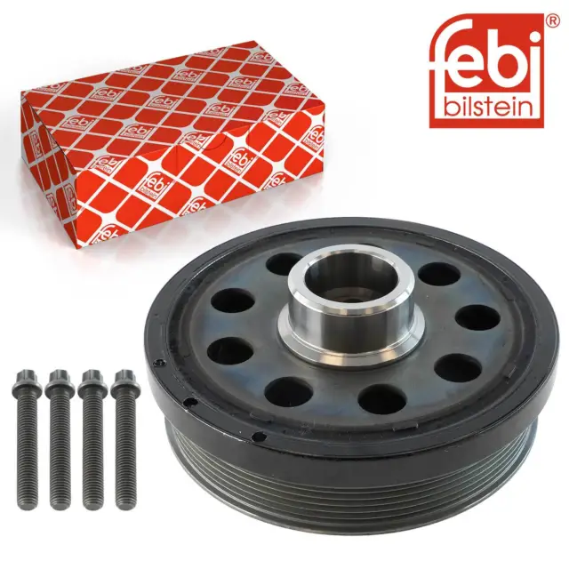 Febi 33077 Poulie de Vilebrequin avant Pour BMW E81 E82 E87 E88 E90 E91 E92