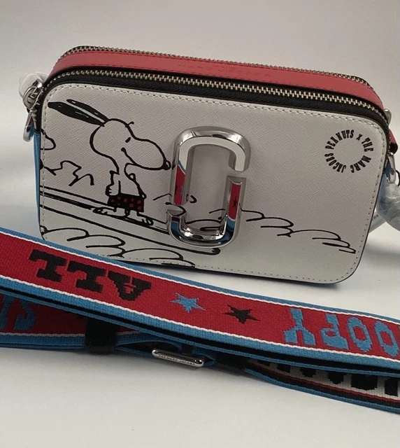 MARC JACOBS X Peanuts Snoopy Snapshot Camera BAG CROSSBODY, Brand New