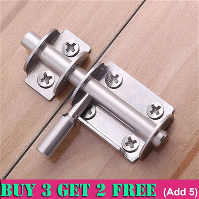 SLIDING GATE LATCH Bolt Slide Bolt Safety Door Latch Lock Stainless