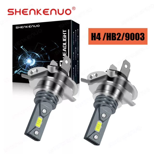 FOR VW T5.1 & T6 2x H4 LED Headlight Bulbs High/Low Beam Canbus Error Free White