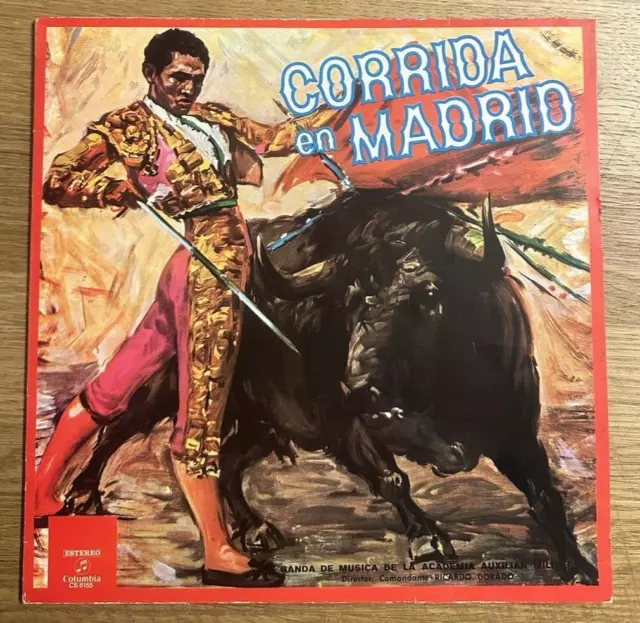 LP - Banda De Música De La Academia Auxiliar Militar – Corrida En Madrid - 1972