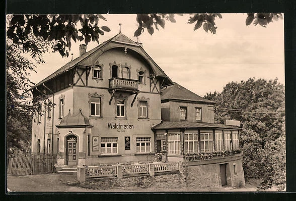 AK Augustusburg / Erzgeb., HOG Waldfrieden 1960