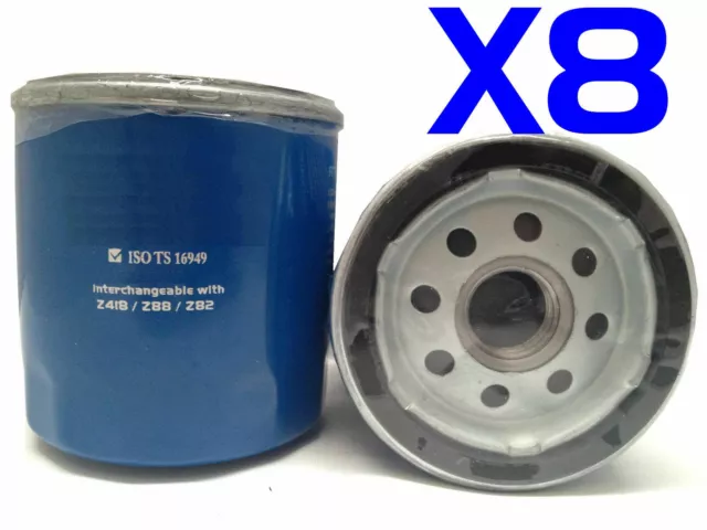 8X Oil Filter Fits RYCO Z418 // (F418