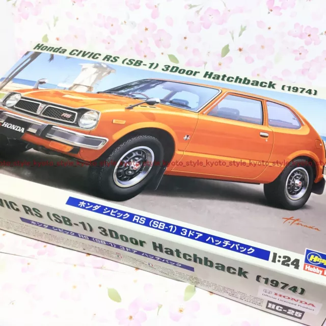 Hasegawa HC-25 Honda Civic RS (SB-1) 3 Door Hatchback 1/24 Scale Kit 11254 JAPAN