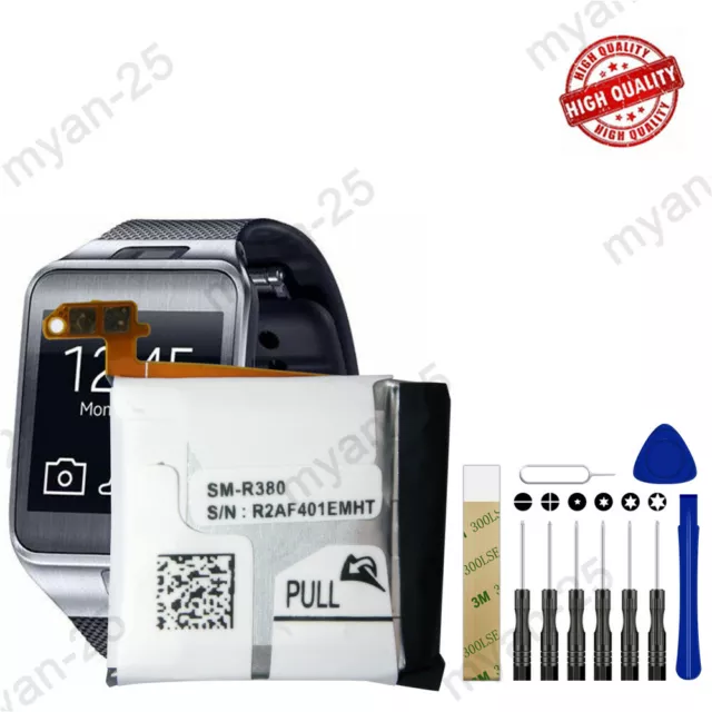 New Samsung EB-BR380FBE Battery For Galaxy Gear SM-R380 SM-R381 Smart Watch USA