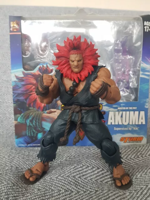 Storm Collectibles Street Fighter V Akuma (Red) Complete Genuine Action Figure