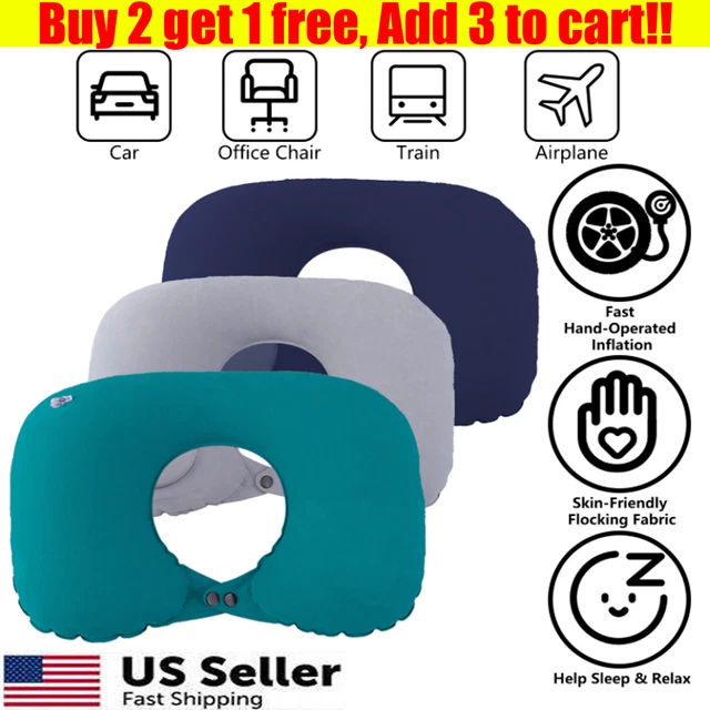Inflatable Pillow Travel Neck/Head U Shape Comfort Pillows Flight Travel Fashion