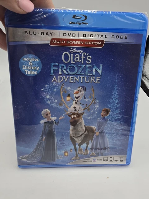 NEW OLAF'S FROZEN Adventure Plus 6 Disney Tales Blu-ray, DVD, Digital ...