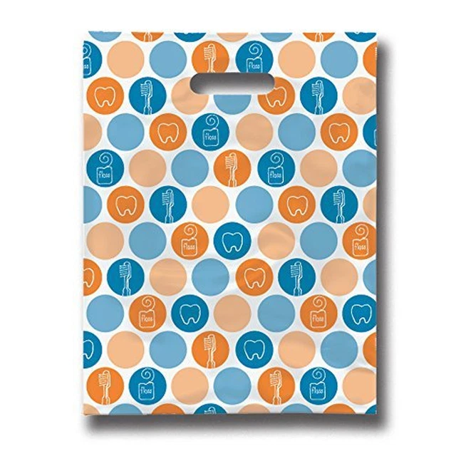 Bolsas para pacientes con impresión de puntos dentales estampados de dispersión pacientes se van para el éxito de la atención domiciliaria NUEVAS