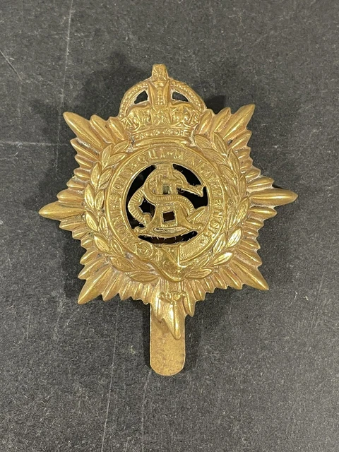 WW1 BRITISH ARMY, Army Service Corps Cap Badge ASC £10.00 - PicClick UK