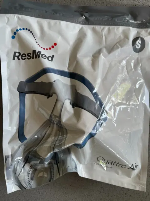 Resmed Quattro Air CPAP Full Face Maske in Gr. S, neu und OVP