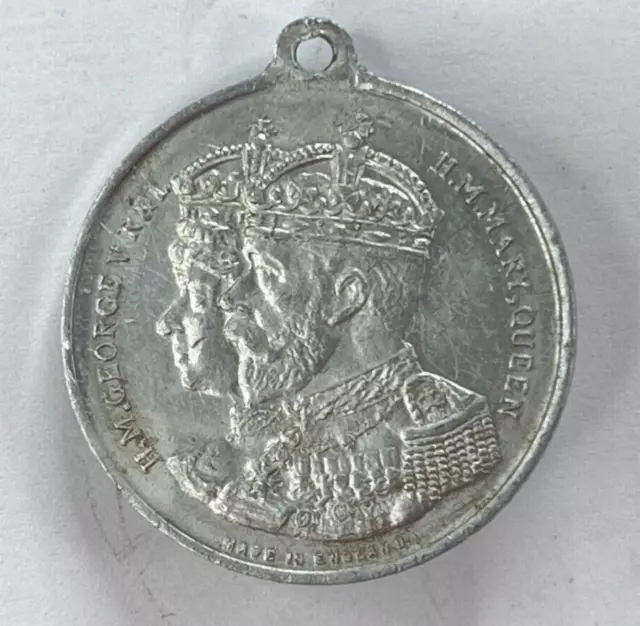 1935 King George V Silver Jubilee Medal Aluminium 32 mm diameter
