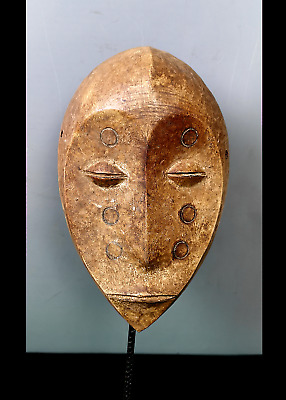 Primitive African Tribal Lega Bwami Mask  -- Congo ADE 7