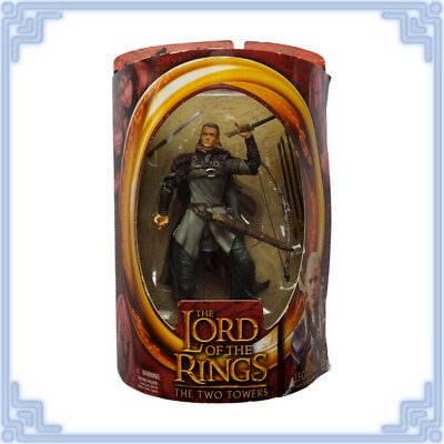 lord of the rings trilogy legolas with rohan armor action figure