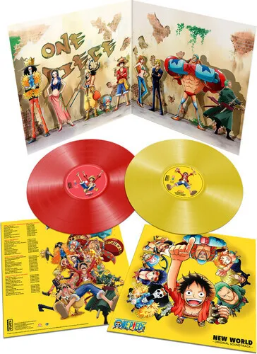 One Piece New World - One Piece New World - Limited Edition Red + Yellow Vinyl [
