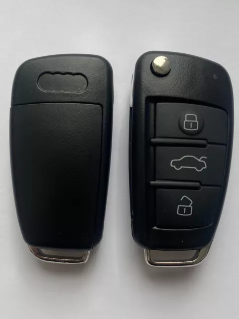 Boitier de clé Audi 4 boutons A4, A6, A8, Quattro, TT