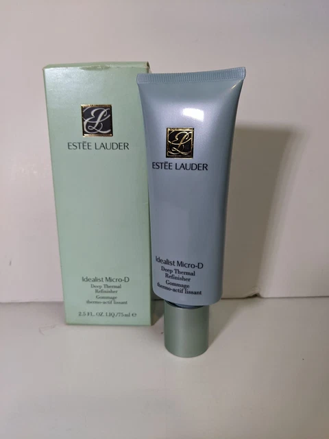 Estee Lauder Idealist Micro-D Deep Thermal Refinisher 2.5 Oz New W Box Free Ship