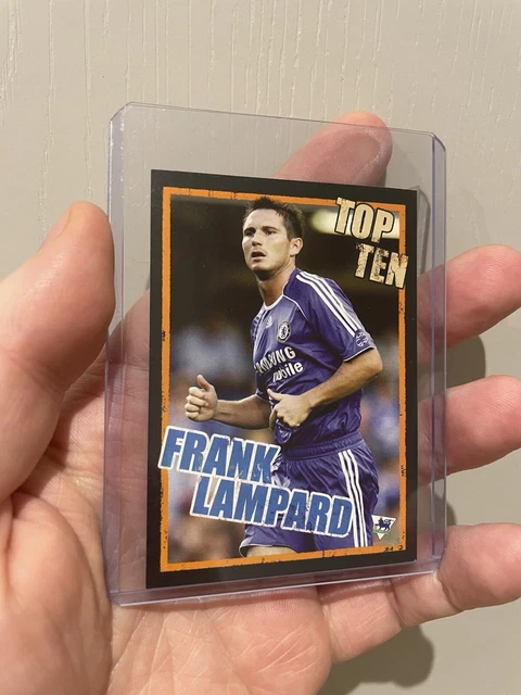 Frank Lampard Merlin Kick Off Aufkleber 2006 Chelsea #T3 Top 10 Ten SELTEN