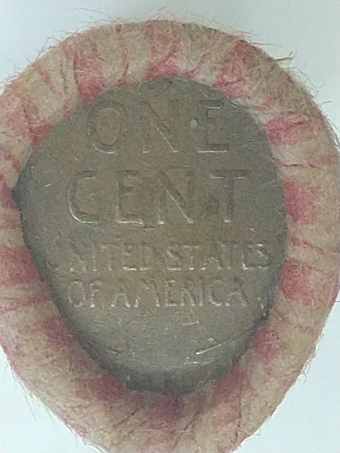 Roll Of Lincoln Wheat Cent Penny 1909 Vdb's Both Ends  50 Cent Roll*******Lot 50