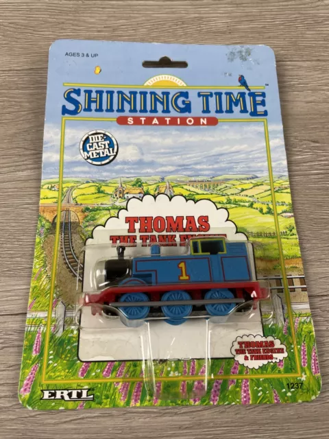 VINTAGE ERTL THOMAS & Friends 1992 Shining Time Station Thomas Tank ...