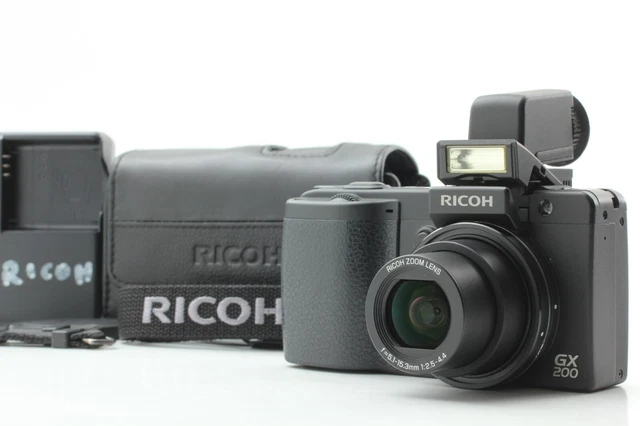 【Mint / Count 966】 Ricoh GX200 12.1MP Digital Camera VF-1 Finder from Japan